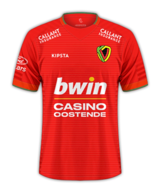 2024/2025 KV Oostende home jersey