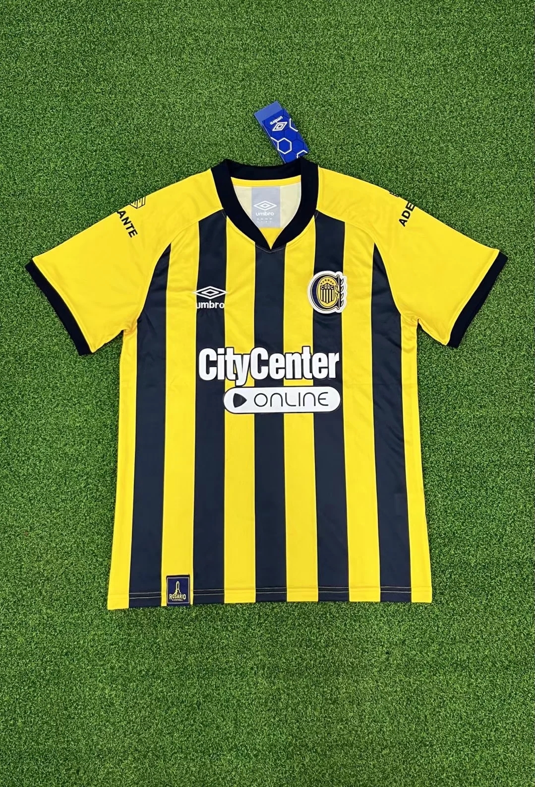 22-23 Rosario Central home soccer jersey size S-2XL