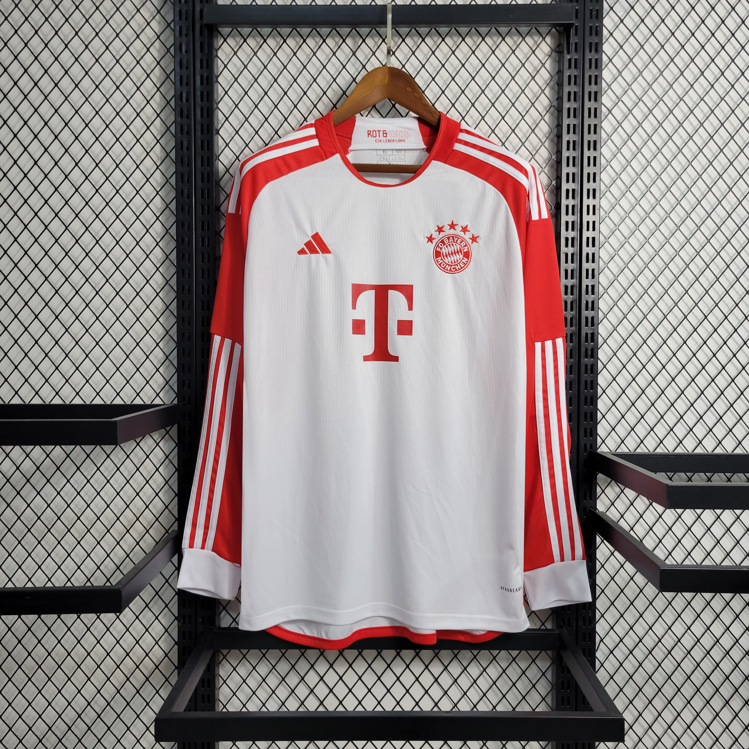 23/24 Long Sleeve Bayern Munich Home S-XXL