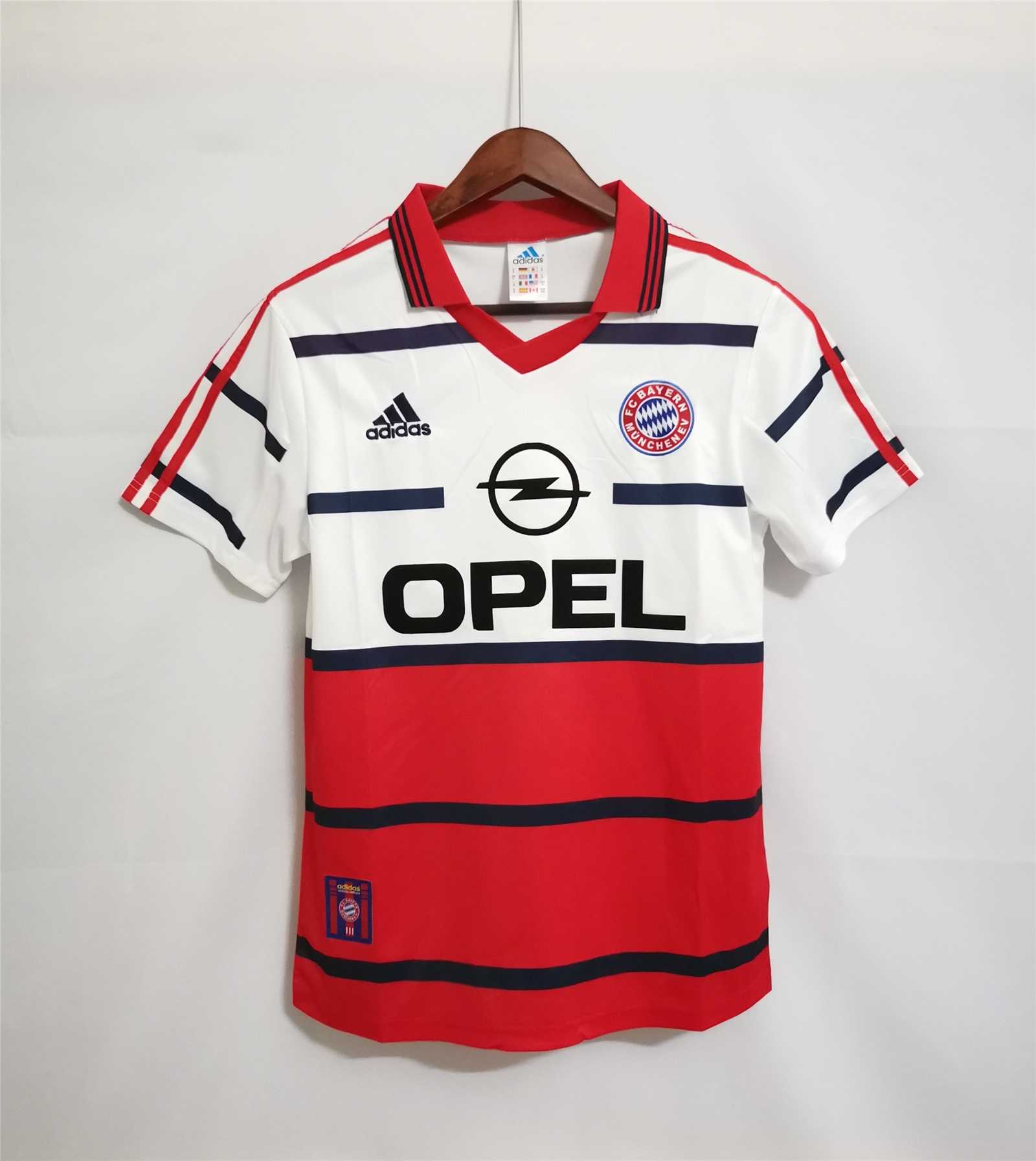 Bayern Munich Home Retro 1998/00 Football team shirt jersey