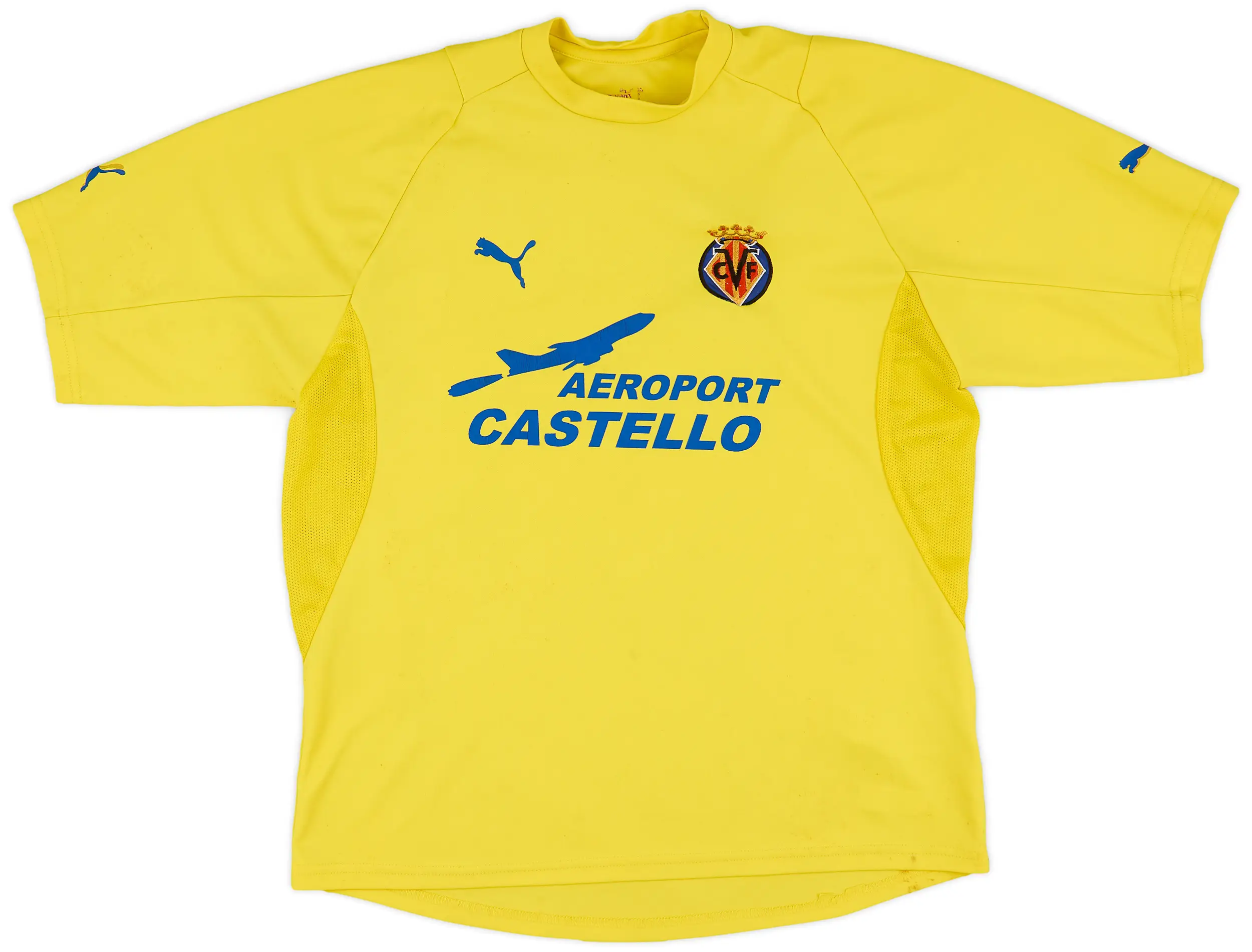 villarreal 2005/06 retro jersey