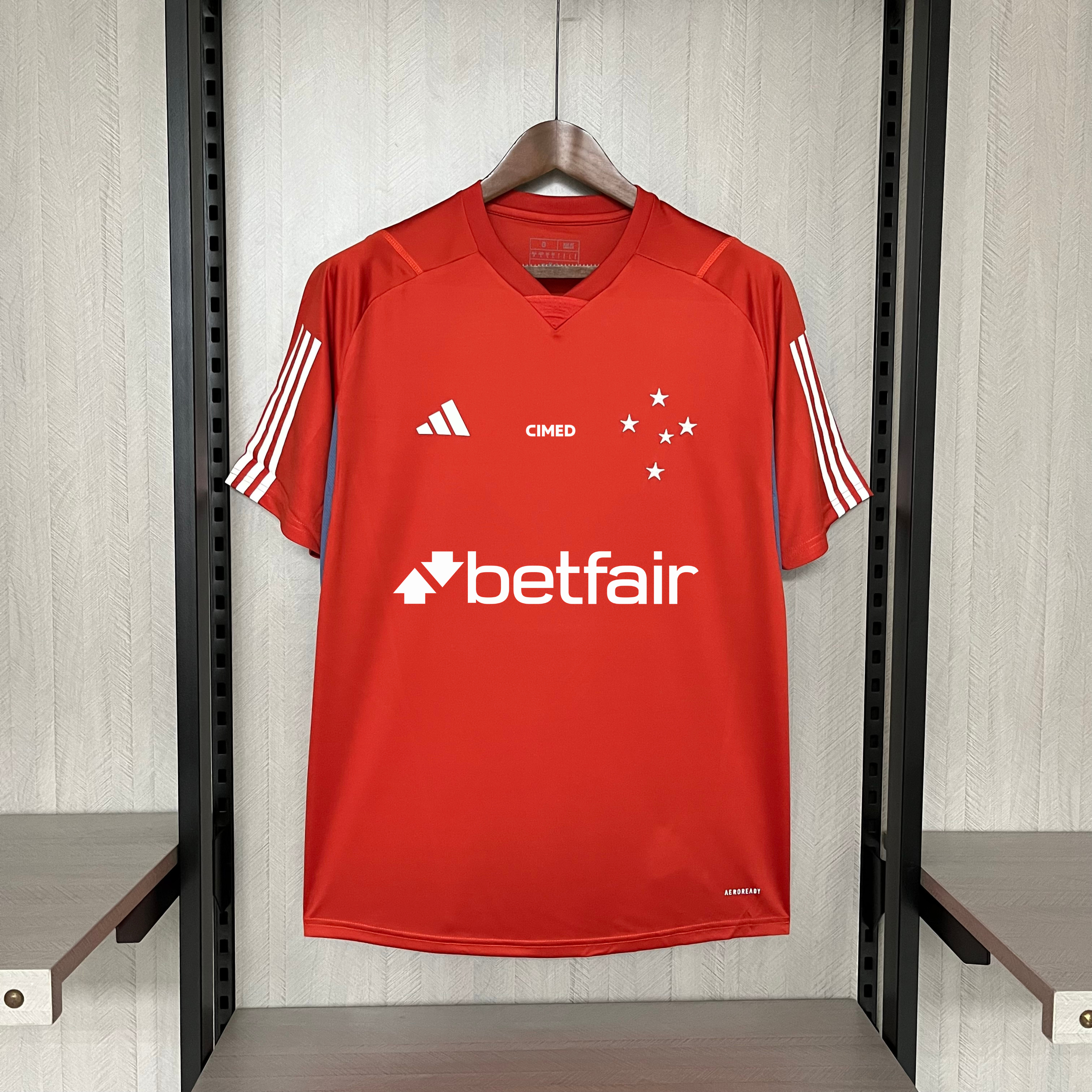 24/25 Cruzeiro Training Wear Red All sponsors S-4XL